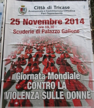 TRICASE - 25 NOVEMBRE 2014 - ORE 19.30 - SCUDERIE DI PALAZZO GALLONE - ...