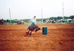 Sant'Eufemia - Domenica 20 agosto 2006 - Giostra del Gonfalone nei pressi della Cripta della Madonna del Gonfalone