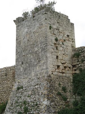 Tutino - Uno scorcio del castello baronale dei Trane (1580)