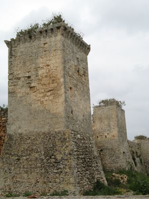 Tutino - Uno scorcio del castello dei Trane (1580)