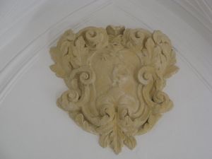 Tricase - piazza Giuseppe Pisanelli - Palazzo Gallone - Interno - Stemma dei Gallone