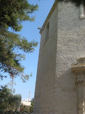 Tricase - via vecchia per Tricase Porto - Chiesa della Madonna di Costantinopoli(1685) - Prospetto laterale