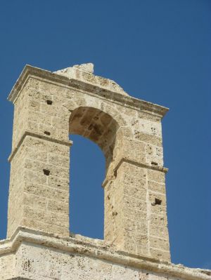 Tricase - via vecchia per Tricase Porto - Chiesa della Madonna di Costantinopoli(1685) - Campanile