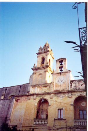 Tricase - Chiesa ed ex Convento dei Domenicani - Campanile ed orologio pubblico