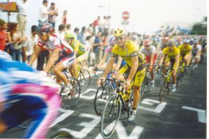 10 maggio 2003 - Tricase Porto - Lungomare Cristoforo Colombo - Giro d'Italia di ciclismo - 1^ tappa Lecce - Lecce - Per la prima volta il Giro attraversa il territorio del Comune di Tricase