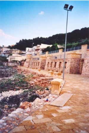 Tricase Porto - Lavori prolungamento lungomare Cristoforo Colombo