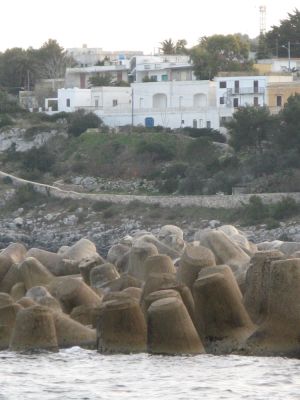 Uno scorcio del paesaggio di Tricase Porto