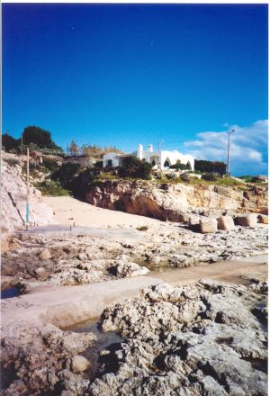 Tricase Porto - Un scorcio del paesaggio dietro 