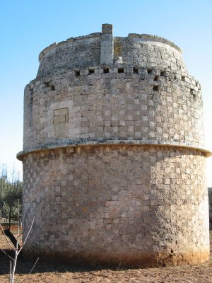 Tricase - via provinciale Mito - fondo Palummaru - Vecchia torre colombaia