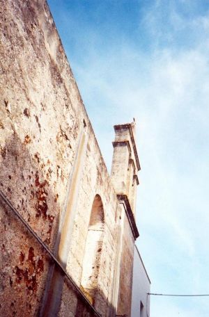 via Maria Teresa Sparascio - Cappella Immacolata - Prospetto laterale e campanile