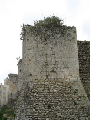 Tutino - Uno scorcio del castello  dei Trane (1580)