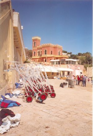 Tricase Porto 13-16 aprile 2006 - Regata nazionale 420, valida come 4^, 5^ e 6^ prova campionato zonale 420, organizzata da Lega Navale Italiana Sezione di Tricase, in collaborazione con Lega Navale Italiana -Bari e con il patrocinio del Comune di Tricase