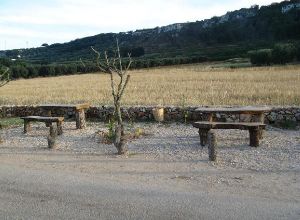 Un suggestivo scorcio della Contrada Palane