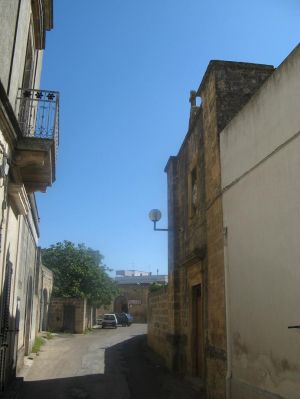 via dei Vasai - Uno scorcio della Cappella di S.Francesco