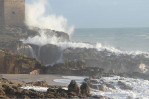 Marina Serra - Mareggiata del 29 novembre 2008