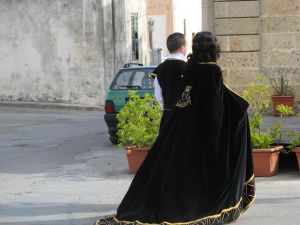 Tutino - 15 aprile 2007 - Festeggiamenti in onore della Madonna delle Grazie - Gruppo Sbandieratori e Muisici Rione S. Basilio di Oria