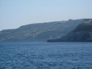 Un suggestivo scorcio della costa tra Tricase Porto e Marina Serra