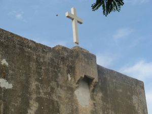 Largo Assunzione - Santuario della Madonna Assunta - Uno scorcio del prospetto frontale