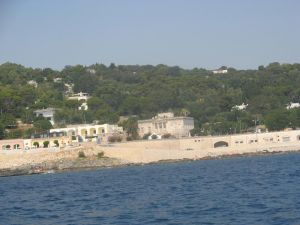 Tricase Porto - Un suggestivo scorcio della costa visto dal mare