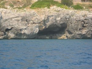 Marina Serra - Un suggestivo scorcio della costa visto dal mare dopo il 