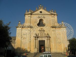 Tricase - piazza Giuseppe Pisanelli - Chiesa di San Domenico - Prospetto frontale