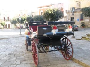 Tricase - Uno scorcio di piazza Giuseppe Pisanelli