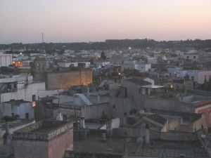 Tricase - Una veduta panoramica dall'alto del centro storico