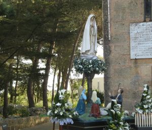Caprarica - 13 maggio 2009 - Statua della Madonna di Fatima