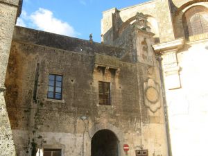 Tricase - Piazza Giuseppe Pisanelli - Uno scorcio della Chiesa Matrice