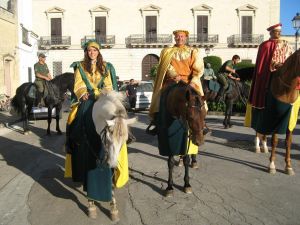 Lucugnano - 19 luglio 2009 - Il Palio delle Contrade - Corteo medievale