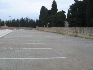 Tricase - Uno scorcio della nuova piazza Caserta.