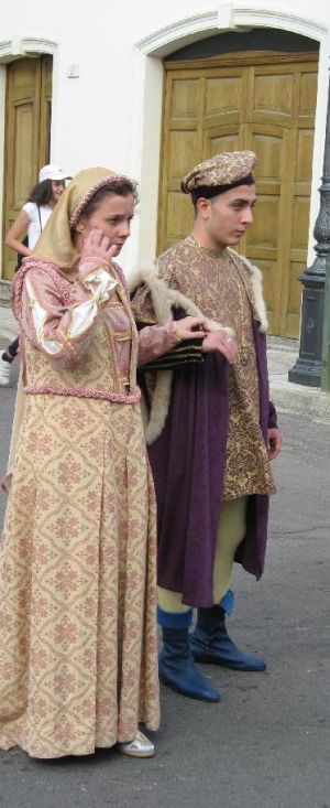 Lucugnano - 15 giugno 2008 - Sfilata in abiti d'epoca medievale promossa dall'Associazione Ippica Sud Salento 