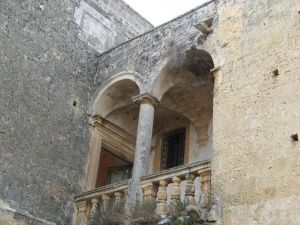 Rione Tutino - Castello dei Castello dei Trane del '500 - Uno scorcio dell'interno