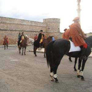 Caprarica del Capo - 15 giugno 2008 - Sfilata in abiti d'epoca medievale promossa dall'Associazione Ippica Sud Salento 