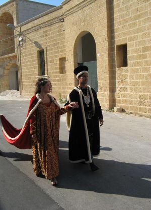 Sant'Eufemia - 22 giugno 2008 - Sfilata in abiti d'epoca medievale promossa dall'Associazione Ippica Sud Salento