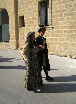 Sant'Eufemia - 22 giugno 2008 - Sfilata in abiti d'epoca medievale promossa dall'Associazione Ippica Sud Salento