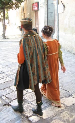 Tricase - 22 giugno 2008 - Sfilata in abiti d'epoca medievale promossa dall'Associazione Ippica Sud Salento