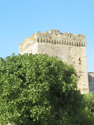 Lucugnano - Uno scorcio del castello degli Alfarano - Capece