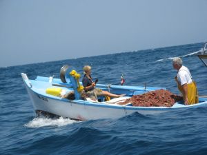 31 luglio 2008 - Tricase Porto - Riprese televisive per la trasmissione di Rai Uno 