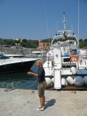 31 luglio 2008 - Tricase Porto - Riprese televisive per la trasmissione televisiva di Rai Uno 