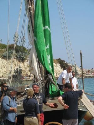 31 luglio 2008 - Tricase Porto - Riprese televisive per la trasmissione televisiva di Rai Uno 