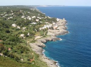 Veduta panoramica di Marina Serra dal 