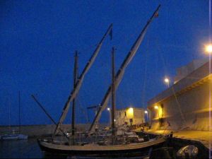 Tricase Porto - Uno scorcio del porto di notte