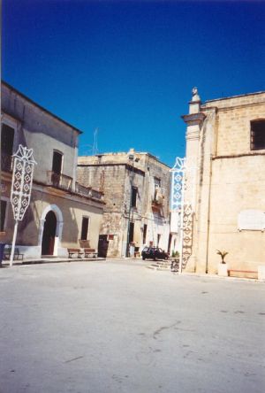 Uno scorcio di piazza Sant'Eufemia