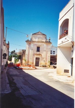 via San Nicola - Chiesa di San Nicola - Prospetto frontale
