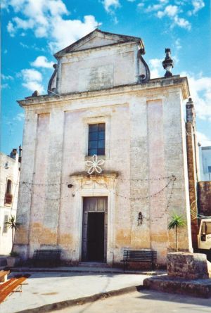 via San Nicola - Chiesa di San Nicola - Prospetto frontale 