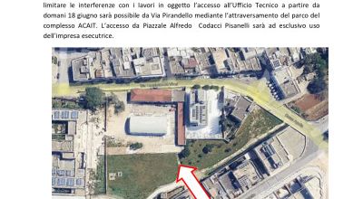 Avviso agli utenti e dipendenti - M5C2 - Investimento 2.1 - Lavori di restaur...