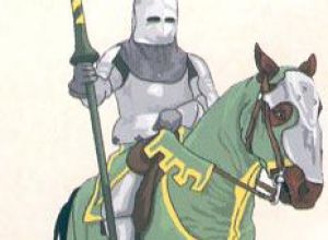 Cavaliere  medievale armato