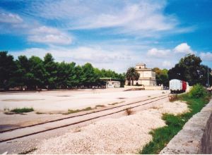 Tricase - Uno scorcio della Stazione delle Ferrovie Sud Est