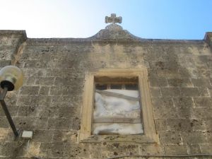 via dei Vasai - Cappella di S.Francesco - Uno scorcio del prospetto frontale